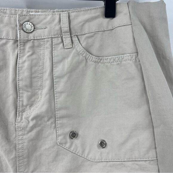 Zadig & Voltaire Khaki Jivron Cotton Mini Skirt Sz 36 - Picture 5 of 11